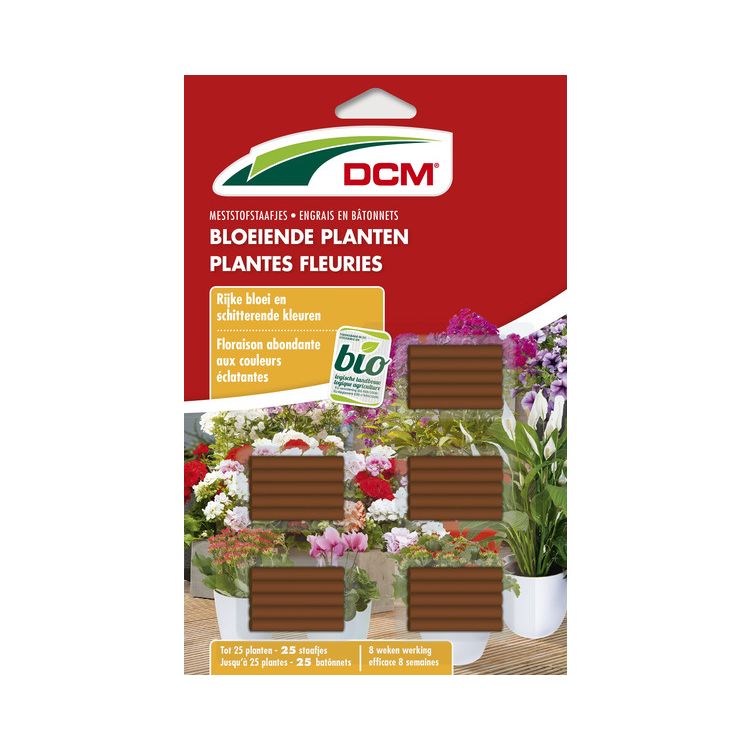 DCM Meststofstaaf bloeiende plant Foto van DCM Meststofstaaf bloeiende plant