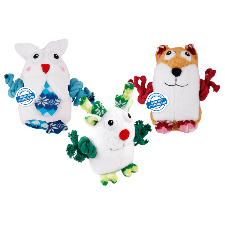 Foto van AFP Snowy en Knotty Owl (23x23x9cm)