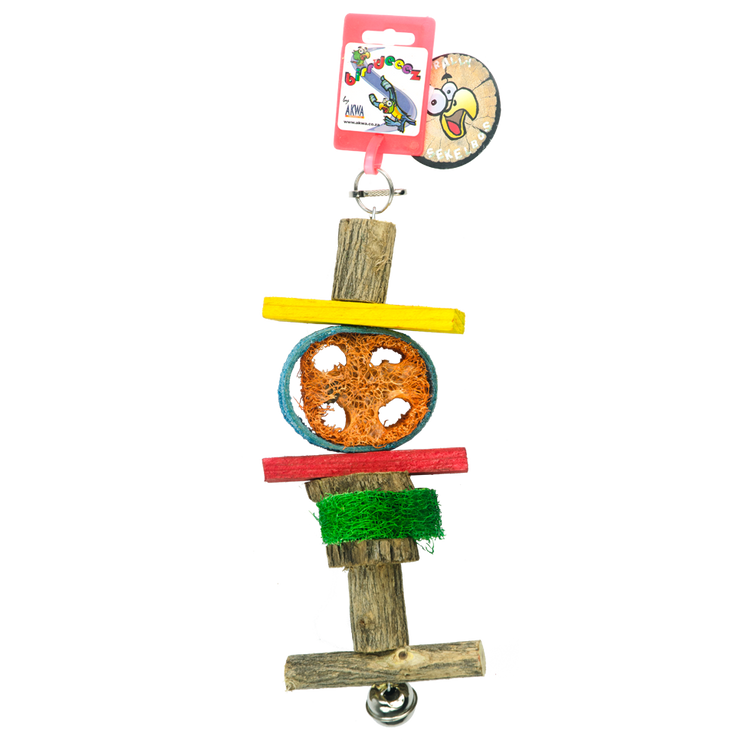 Foto van Birrdeeez Papegaai speelgoed 30 cm