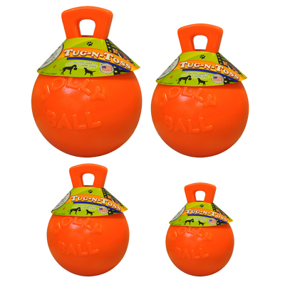 Foto van Jolly Tug-n-Toss 15 cm Oranje (Vanillegeur)