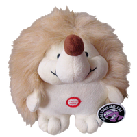 Pet Qwerks Plush Hedgehog Large 17.5 cm
