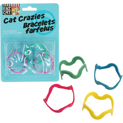 Foto van Petmate Doskocil Cat Crazies (multicolor) 4st