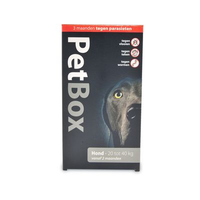 Foto van PetBox Hond vlo, teek & worm
