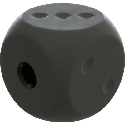 Foto van Trixie Snackdobbelsteen natuurrubber - 3 stuks