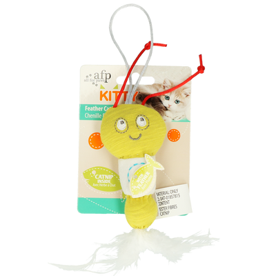 Foto van AFP Kitty Feather Caterpillar Yellow