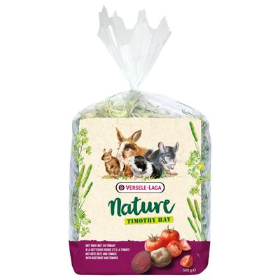 Versele-Laga Nature Timothy Hay Beetroot & Tomato Foto van Versele-Laga Nature Timothy Hay Beetroot & Tomato