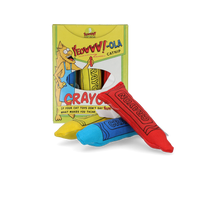Yeowww!-ola Crayon 3-pk