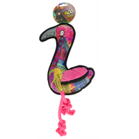 Urban Zoo Super Tough Rope Flamingo Jumbo