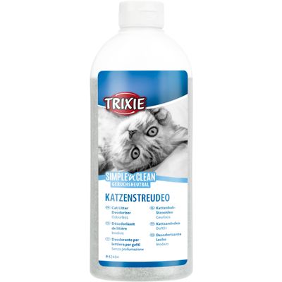 Trixie Simple'n'Clean kattenstrooisel deo actieve kool - 6 stuks Foto van Trixie Simple'n'Clean kattenstrooisel deo actieve kool - 6 stuks