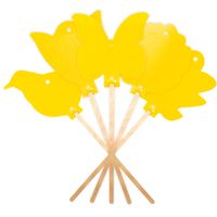 Gele Stickers 5-pack - Monitoring Systeem voor Kamerplant Plagen - Gardigo