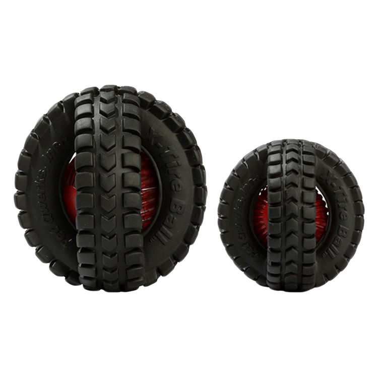 Foto van Pet Qwerks Blinky X-Tire Medium ø 12 cm