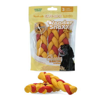 Foto van Wonder Snaxx Braid kaas en spek