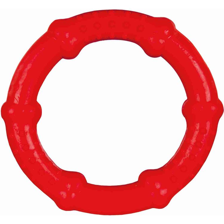 Trixie Ring drijvend natuurrubber - 3 stuks Foto van Trixie Ring drijvend natuurrubber - 3 stuks