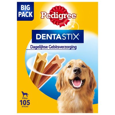 Pedigree Dentastix Maxi 105-pack Foto van Pedigree Dentastix Maxi 105-pack