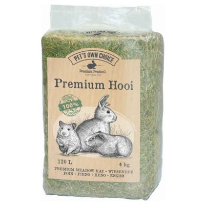 Pet's Own Choice Premium hooi Foto van Pet's Own Choice Premium hooi