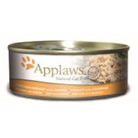 Applaws Kattenvoer Blik Kippenborst & Kaas 156 gr.