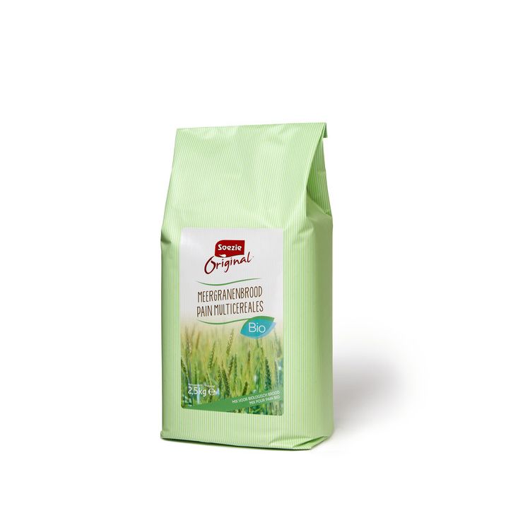 Soezie Mix biologisch meergranenbrood Foto van Soezie Mix biologisch meergranenbrood