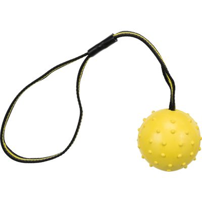 Trixie Bal aan rubberen singelband natuurrubber - 3 stuks Foto van Trixie Bal aan rubberen singelband natuurrubber - 3 stuks