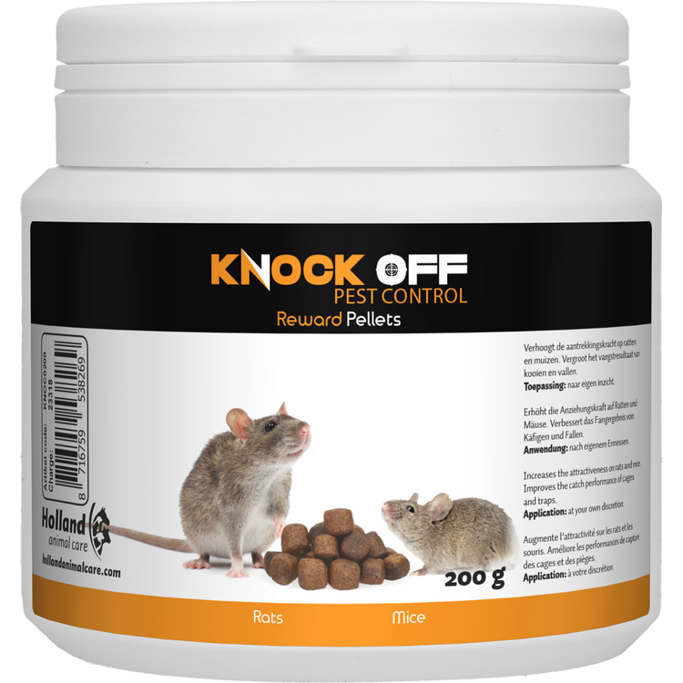 Foto van Knock Off Reward Pellets voor muizen en ratten