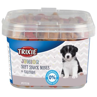 Foto van Trixie Junior Soft Snack Bones met calcium