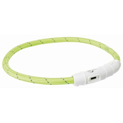 Trixie Flash lichtring USB TPU/nylon - 2 stuks Foto van Trixie Flash lichtring USB TPU/nylon - 2 stuks
