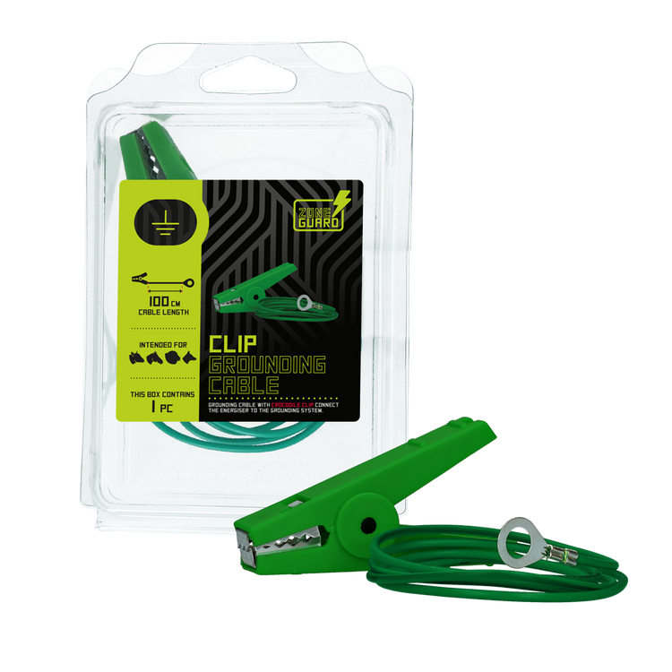 Foto van ZoneGuard Klem Aardingsaansluitkabel 100 cm