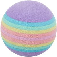 Trixie Set regenboogballen schuimstof - 4 stuks