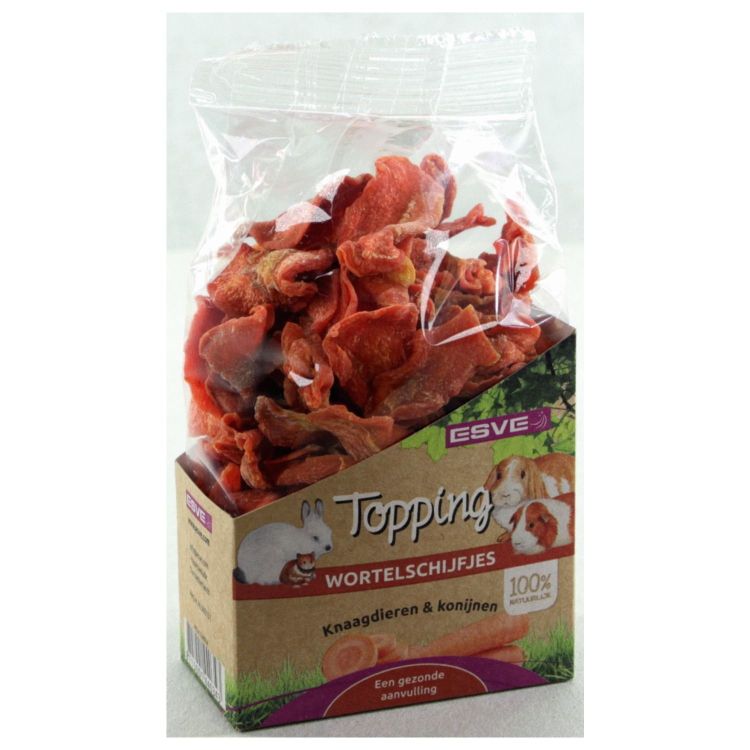 Foto van Esve Topping Wortelschijfjes