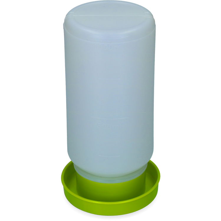 Foto van Pluimvee drinktoren 1 liter groen