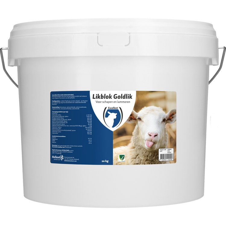 Foto van Likblok Goldlik schaap/lam