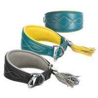 Trixie Active Comfort halsband voor windhonden leer