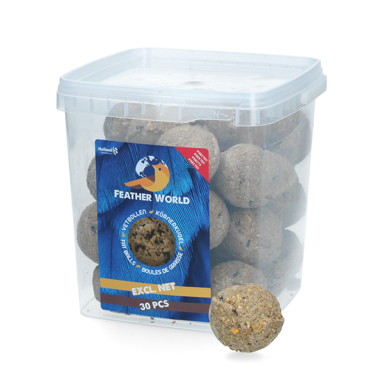 Foto van Feather World insecten mezenbol zonder net