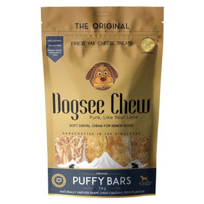 Foto van Dogsee Chew PUFFY BARS 70 g.