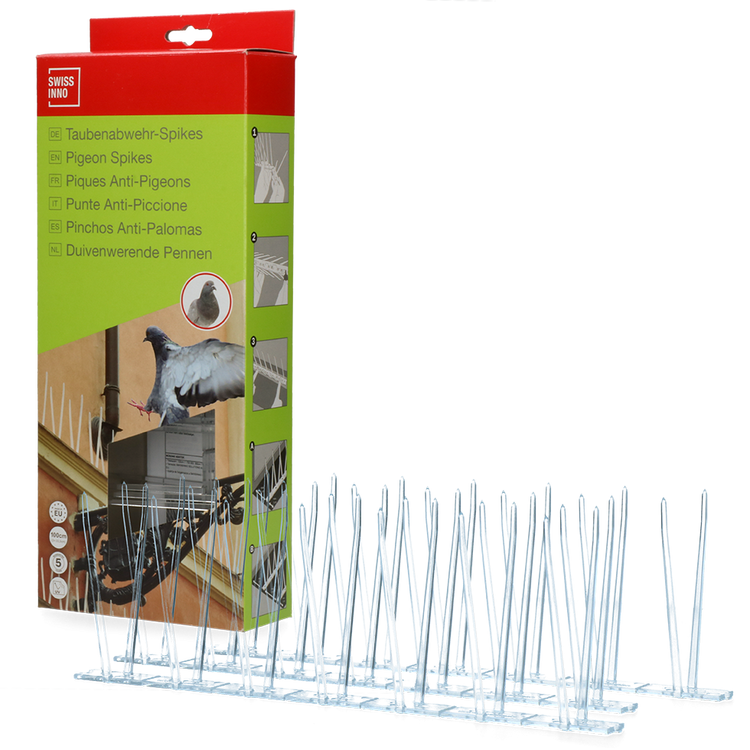 Foto van Duivenpinnen 100 cm (3 strips)