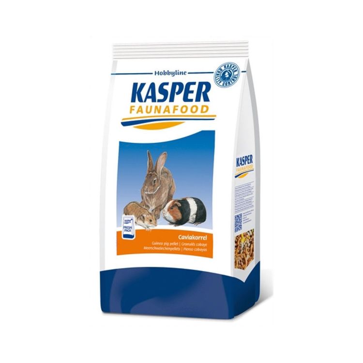 Kasper Faunafood Caviakorrel Foto van Kasper Faunafood Caviakorrel