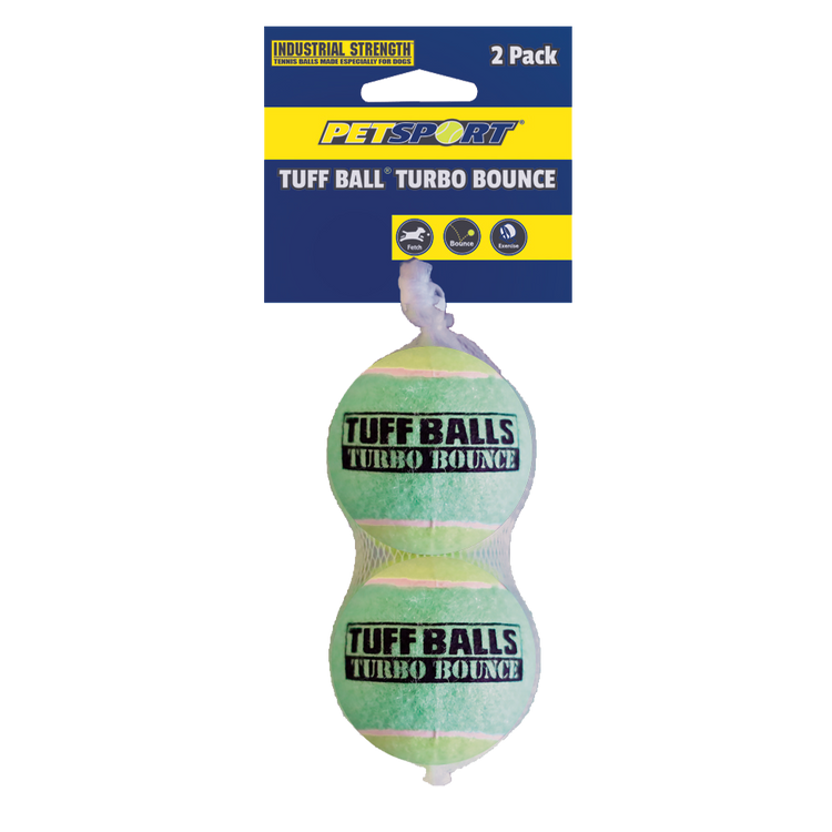 Foto van Tuff Ball 6 cmTurbo bounce 2-pk