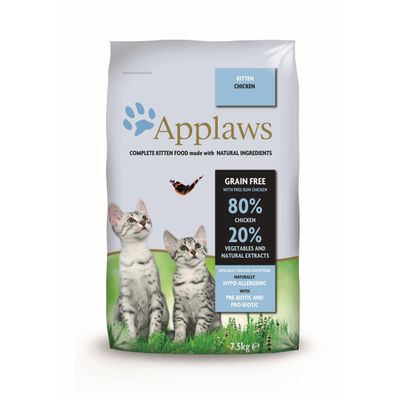 Foto van Applaws Kattenvoer Droog Kitten 7.5 kg.