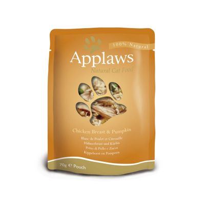 Foto van Applaws Kattenvoer Quick Serve Kip & Pompoen 70 gr.