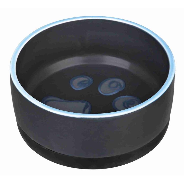 Trixie Voer/waterbak Jimmy keramiek/rubberrand - 4 stuks Foto van Trixie Voer/waterbak Jimmy keramiek/rubberrand - 4 stuks