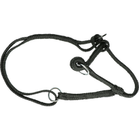 Koehalster verstelbaar breed zwart