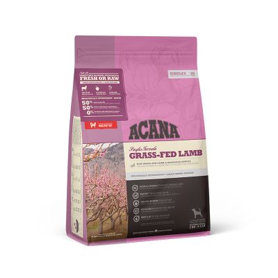 Acana SINGLES Grass-Fed Lamb 2 kg. Foto van Acana SINGLES Grass-Fed Lamb 2 kg.