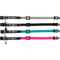 Trixie Kattenhalsband met adresflap My Home - 4 stuks
