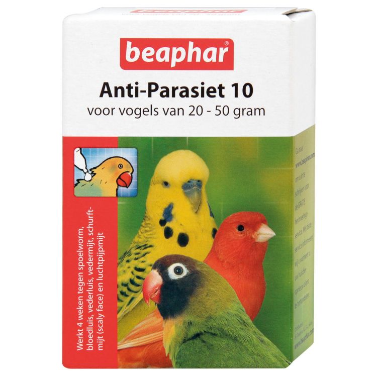 Foto van Beaphar Anti-Parasiet 10 vogel