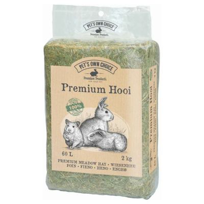 Pet's Own Choice Premium hooi Foto van Pet's Own Choice Premium hooi