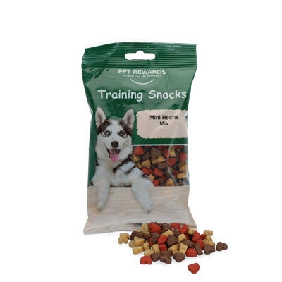 Foto van Pet Rewards Mini hearts mix