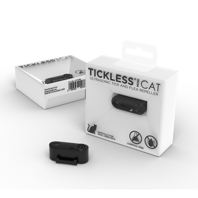 Foto van Tickless Cat Zwart oplaadbaar