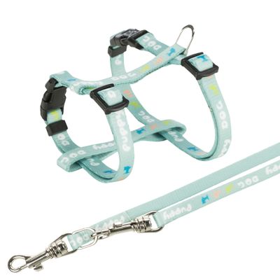 Trixie Junior puppytuig met riem Foto van Trixie Junior puppytuig met riem