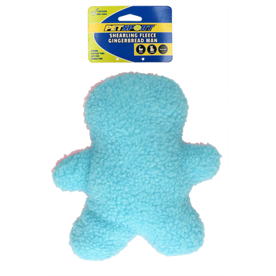 Foto van Shearling Fleece Gingerbread Man