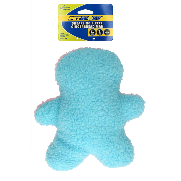 Foto van Shearling Fleece Gingerbread Man