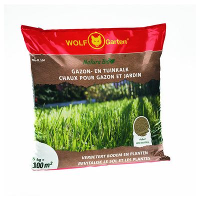 Wolf-Garten Natura Bio Gazon & Tuinkalk Foto van Wolf-Garten Natura Bio Gazon & Tuinkalk